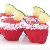 Strawberry Margarita JELL-O Shooters