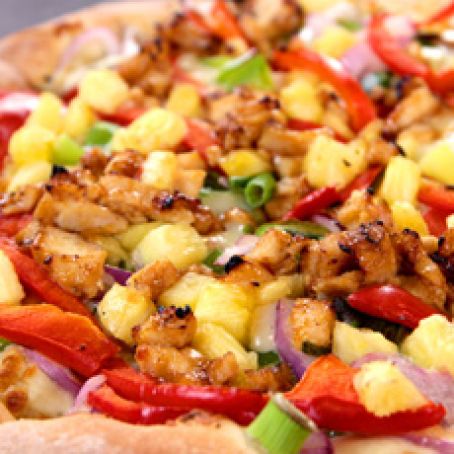 Kung Pao Chicken Pizza