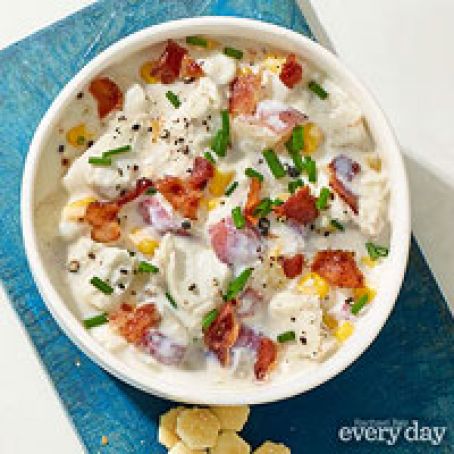 Loaded Potato & Bacon Chowder