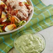 Chef Salad with Green Goddess Dressing