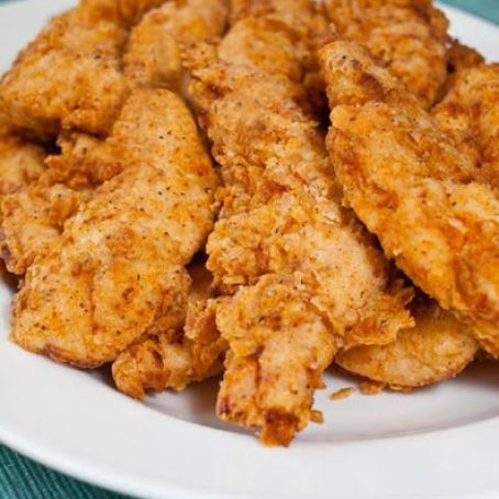 strip fried Chicken deep recipe