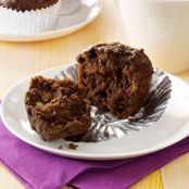 Chocolate Banana Bran Muffins Recipe
