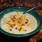 EASY CROCK POT POTATO SOUP