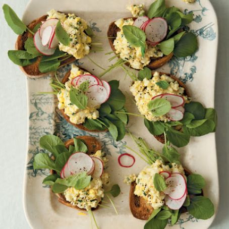 EGG****Egg Salad Tartines
