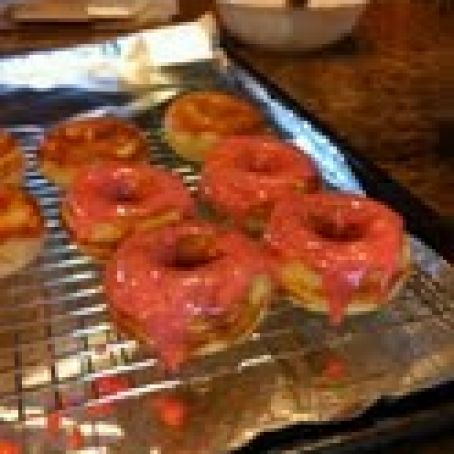 Mini Pink Lemonade Donuts