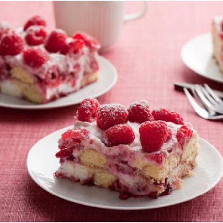 Raspberry Tiramisu