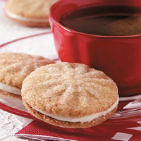 Cardamom Print Sandwich Cookies