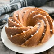 White Chocolate Bundt Cake
