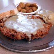 CHICKEN FRIED STEAK w/CREAM GRAVY