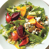 Roasted Baby Beets and Blood Orange Salad with Blue Cheese
