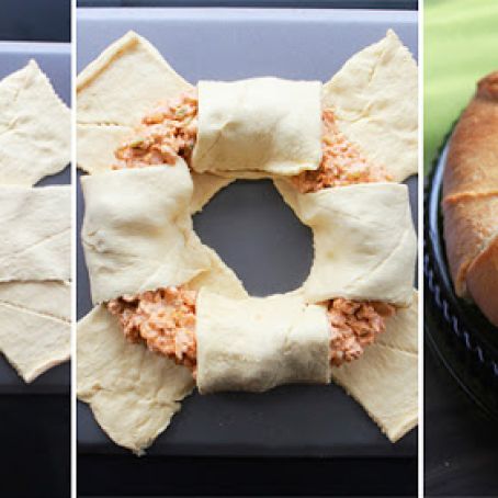 Buffalo Chicken Crescent Ring