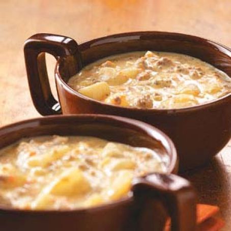 Cheeseburger Soup Recipe