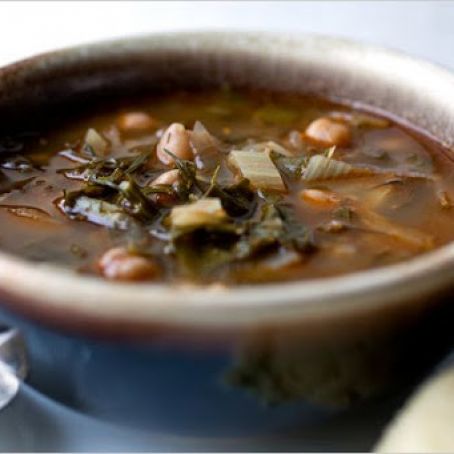 COUSCOUS w/FENNEL, CHICKPEAS & CHARD
