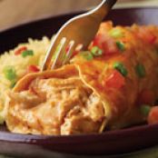 Easy Chicken & Cheese Enchiladas