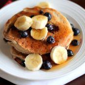 Pancakes - Oatmeal Cottage Cheese Banana Pancakes