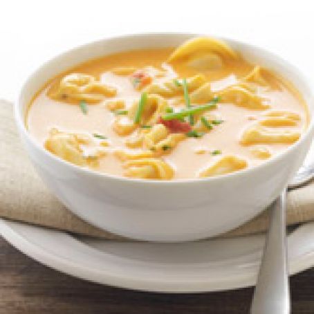 Tomato-Tortellini Soup