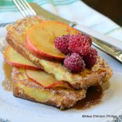 Crispy French Toast & Grilled Brown Sugar Apple Slices
