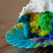Rainbow Cupcakes