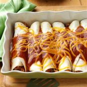 Beef 'n' Rice Enchiladas Recipe