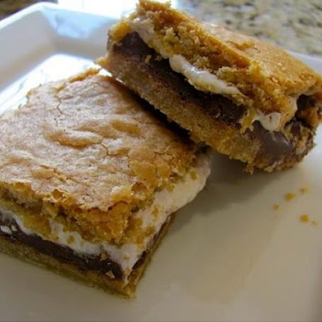 Easy Milk Chocolate S'More Bars