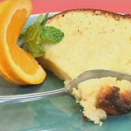 Almond Orange Pound Cake