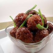 BBQ Cola Meatballs