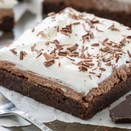 French Silk Brownies