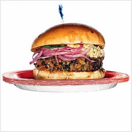 Spicy Poblano Beef Burger