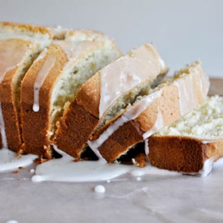 Vanilla Lime Poundcake