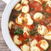 Italian Sausage Tortellini Soup