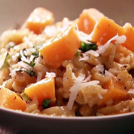 Creamy Baked Pumpkin Risotto
