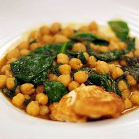 Moorish-Style Chickpea And Spinach Stew
