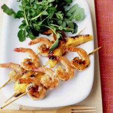 Rum-Glazed Shrimp and Mango