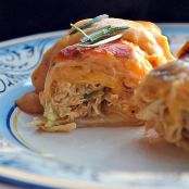 CHICKEN ENCHILADAS WITH SOUR CREAM