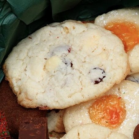 Apricot Shortbread Cookies