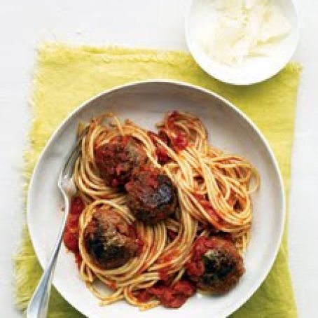EASIEST SPAGHETTI AND MEATBALLS