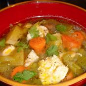 Southwestern Chicken-Veggie Soup