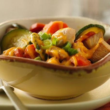 Cheesy Chicken Skillet Dinner