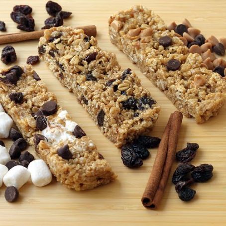 S'more Chewy No Bake Granola Bars