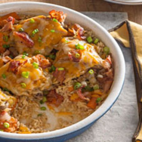 Brown Rice & Chicken Bake