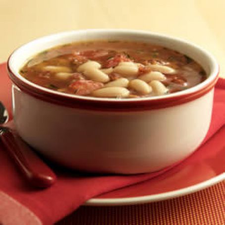 Smoky White Bean and Tomato Soup