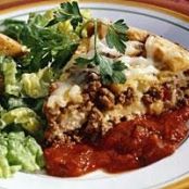 Impossibly Easy Lasagna Pie