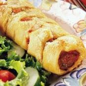 Italian Meatball Hoagie Braids