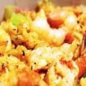 Bayou Chicken and Shrimp Jambalaya