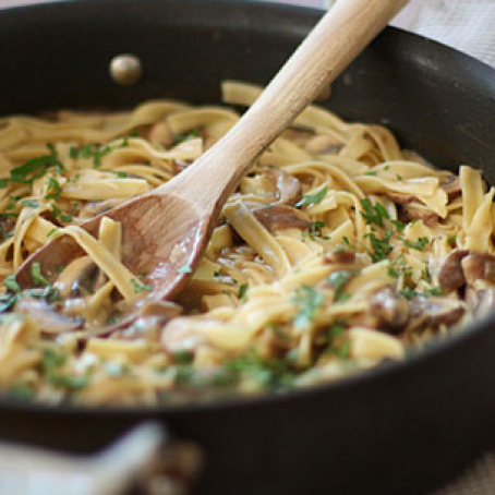 Mushroom Stroganoff