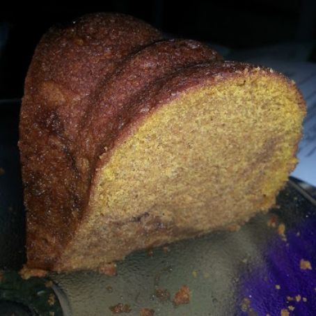 Pumpkin Pound Cake-November