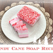 Candy Cane Soap