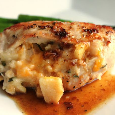Apple and Cheese Stuffed Chicken Breasts