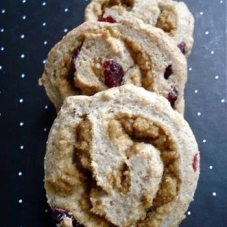 Cranberry and Brown Sugar Pinwheels