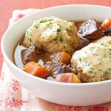 Joe Booker Stew (Beef Stew with Dumplings)